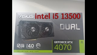 ➡️✅intel i5 13500 RTX 4070 Asus DUAL OC 1440p RTX ON Дмитрий будет доволен 😉