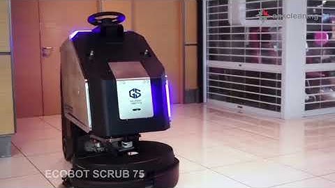 agkbots G75 Robotic Scrubber Dryer - Cleaning Robot Industrial
