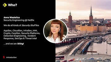 2022 Global AppSec San Francisco: Opening Remarks and Anna Westelius Keynote