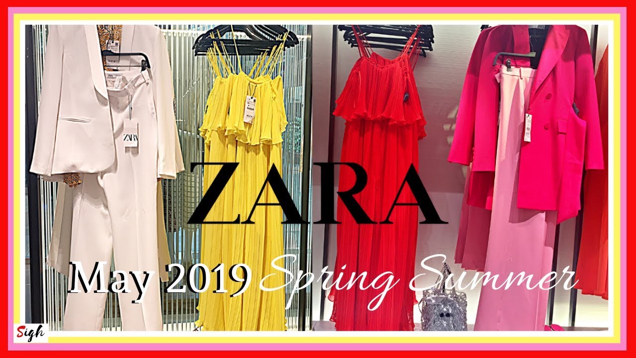 zara spring dresses 2019