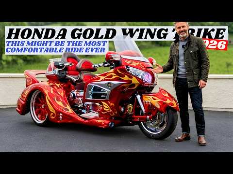 טיולים בסטייל על 3 גלגלים | Honda Gold Wing Trike שנת 2026