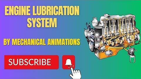 Major parts of lubrication system/ Lubrication system components