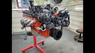 Chevrolet LS Motor Makeover!  How to prep, paint & install front drive accessory kit on an LS Motor!