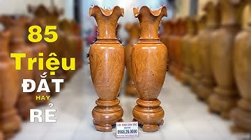 Giới thiệu Lộc Bình Hương Đá 1m8 liền khối vân đỉnh cao | Lục Bình Kinh Bắc