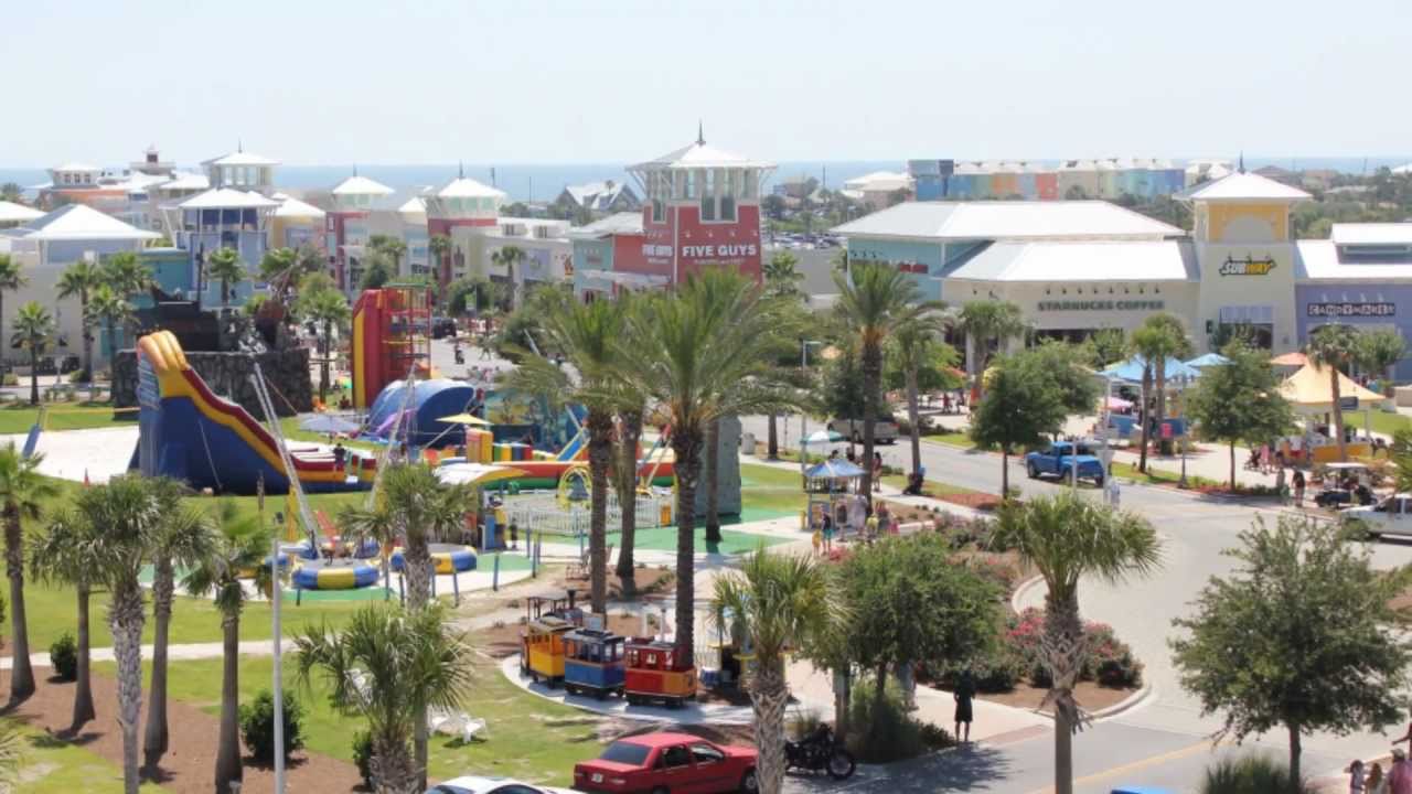 Pier Park Shopping With Unique Stores And Restaurants