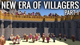 Minecraft  NEW ERA OF VILLAGERS | Part 1