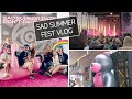 THE RETURN OF SAD SUMMER FESTIVAL! (VLOG)