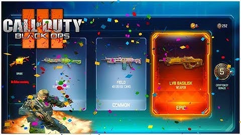 LV8 Basilisk! Black Ops 3 New LV8 Basilisk Gameplay! COD BO3 NEW DLC Weapons