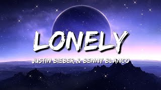 Justin Bieber \& Benny Blanco - Lonely (Lyrics) - Miley Cyrus, Myke Towers, Kaliii, David Kushner, My