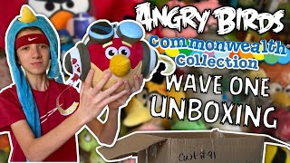 Commonwealth Collection Wave 1 Unboxing - Angry Birds Plush