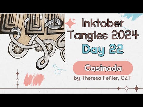 Inktober Tangles 2024