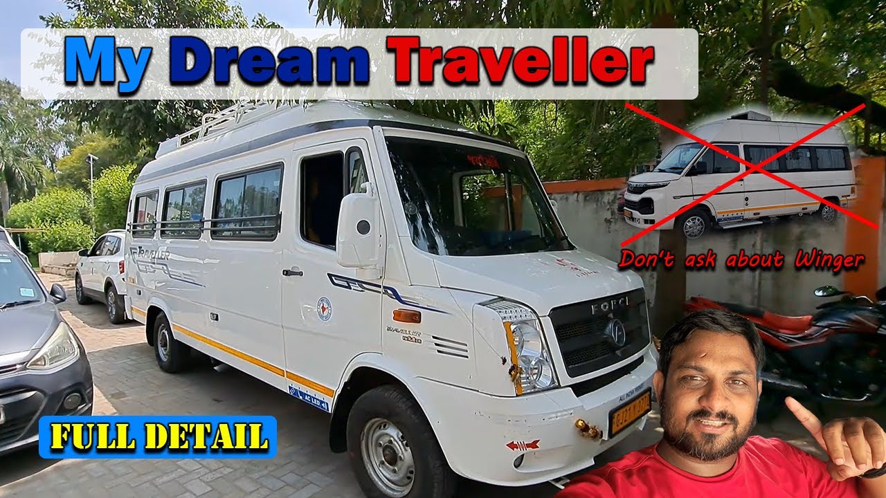 My Dream Force Traveller 17 seater | Don't ask about Winger | Choose 2 Explore