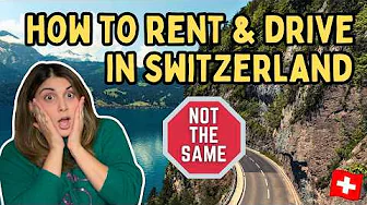 HOW TO RENT AND DRIVE A CAR IN SWITZERLAND: Must-know rules and tips (watch this before you go!)