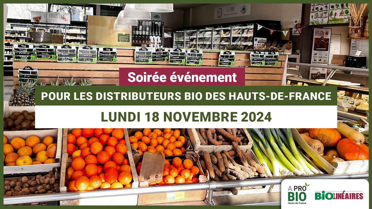 Soirée spéciale distribution bio dans les Hauts-de-France