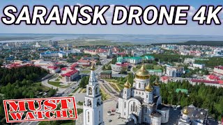 Saransk drone video II saransk city footage II mordovia state drone footage II russia drone video screenshot 1