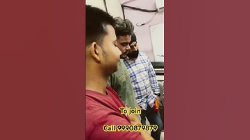 Washing machine mechanical repairing training  course parts samjhte hue student practical class join