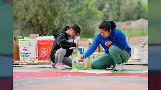 FC Moves Asphalt Art Program – Stories from Hickory Village – Anna