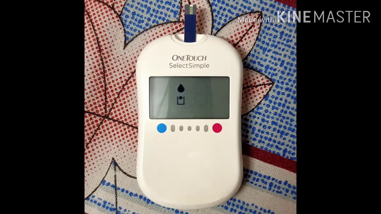 Blood Sugar checking machine YouTube