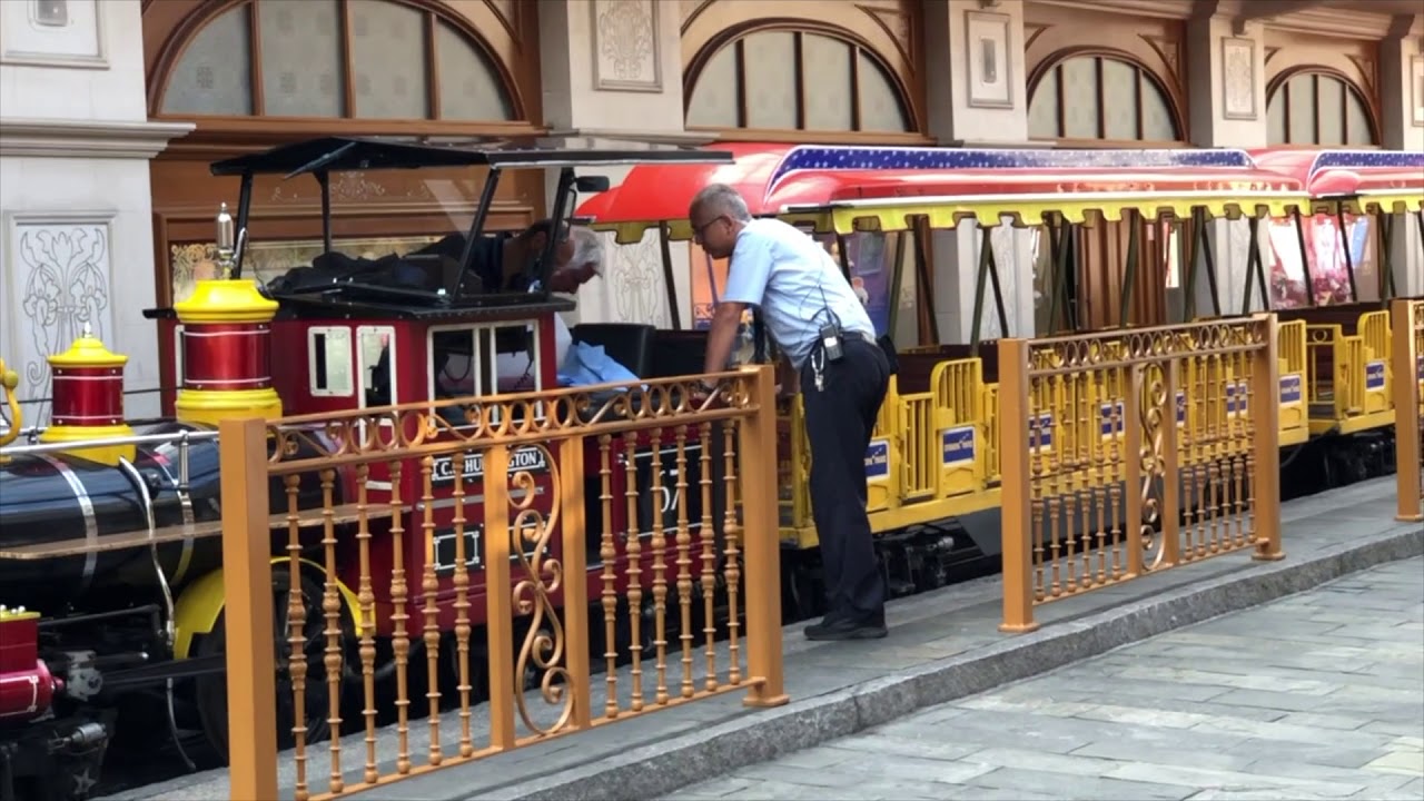 Panoramabahn steht was ist los Europa Park 9.8.19  c'est quoi de neuf Panoramabahn
