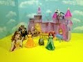PRINCESS MAGICLIP Little Kingdom Princess  Castle  with Belle + Ariel  Playset Toy