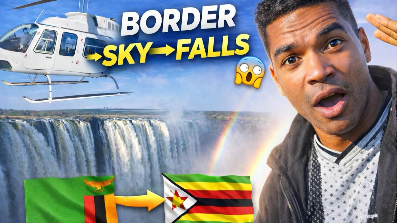 Driving to Victoria Falls | Zambia Zimbabwe Border