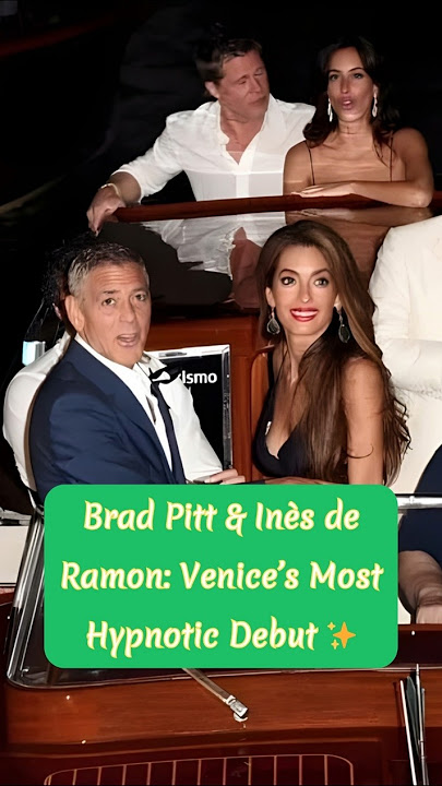 From Rumors to Red Carpet: Brad & Inès Go  ❤️🔥