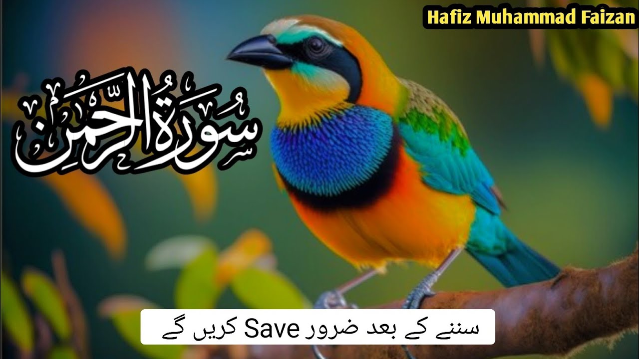 Surah Rahman || Tilawat of Surat Ar Rahman || Recife Of Surah Rahman 💥