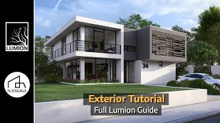 Lumion 2023  Realistic Exterior Render Tutorial [Full Guide]