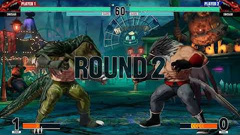 KOF XV | Dinosaur (Tizoc The Griffon mod) | CPU vs CPU AI vs AI