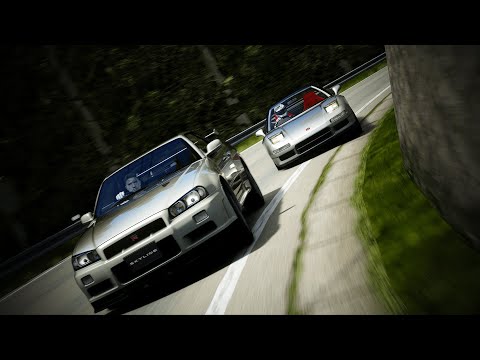 NSX vs R34 GTR | Assetto Corsa Touge Battle