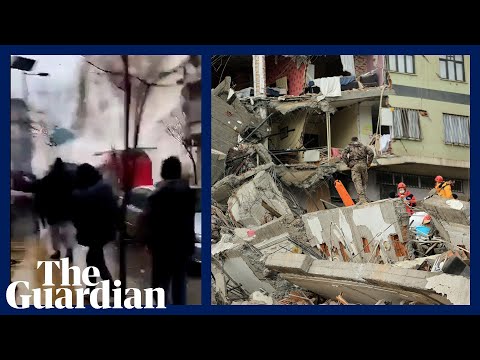 Search for survivors after earthquake hits Turkey and Syria