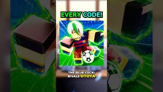 EVERY CODE In Blue Lock: Rivals OTOYA UPDATE!