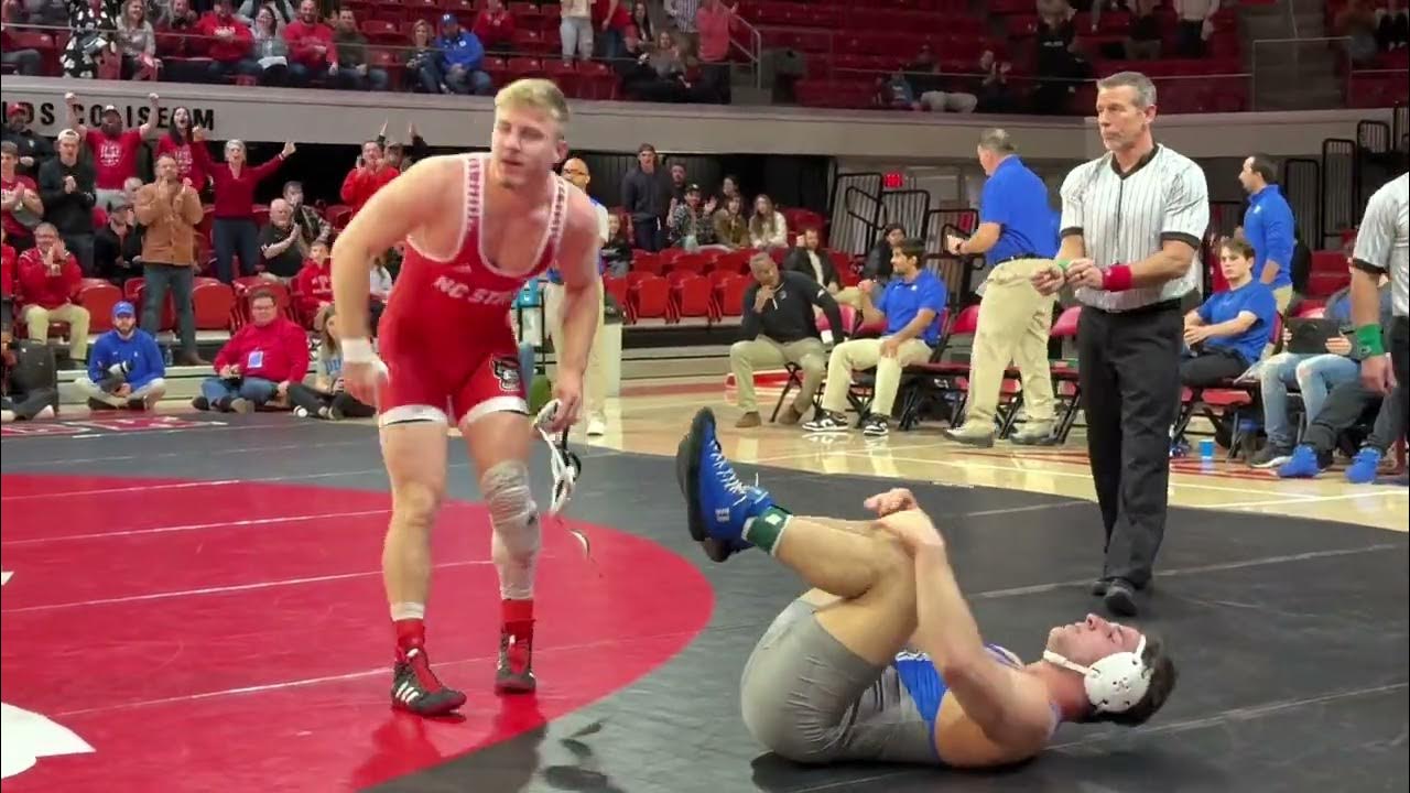 NC STATE WRESTLING PIN COMPILATION VS. DUKE I Tuffy Talk YouTube