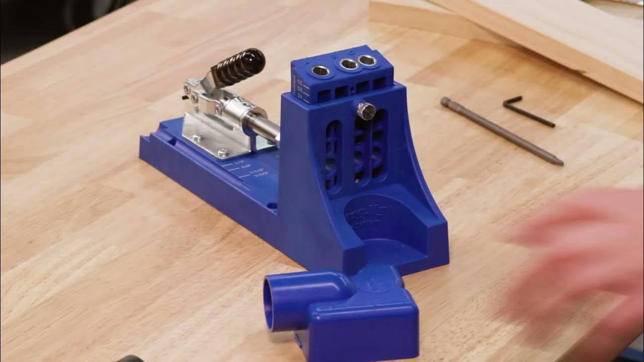 Kreg PocketHole Jig K4 Tutorial YouTube