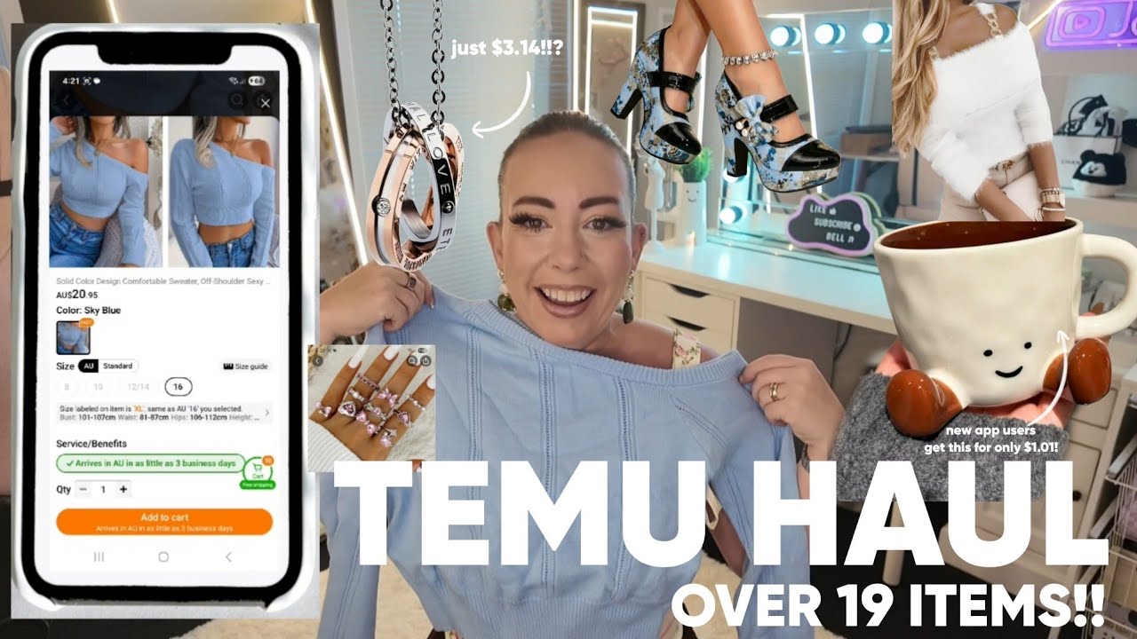 ПОТРЯСАЮЩИЕ ПОКУПКИ В TEMU ✨️ ЧТО Я ЗАКАЗАЛА И ЧТО ПОЛУЧИЛА ✨️ ЮВЕЛИРНЫЕ ИЗДЕЛИЯ, ТОВАРЫ ДЛЯ ДОМА...