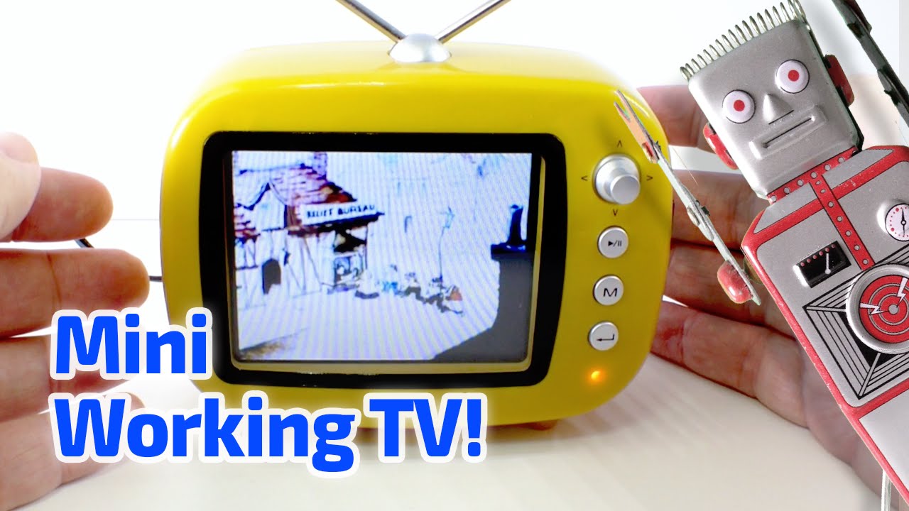 2009 Working Miniature TV SET by Greenhouse, China 