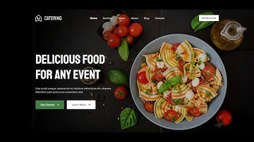 Create Catering Website in WordPress #wordpress #catering