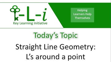 Angles around a point - Straight Line Geometry