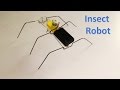 How to make six legged insect robot - DIY Robot