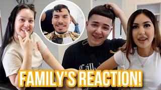 Family's Reaction To My New Look!!!