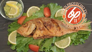 Fried Red Snapper by Buen Provecho TV 498 views 3 years ago 4 minutes, 25 seconds