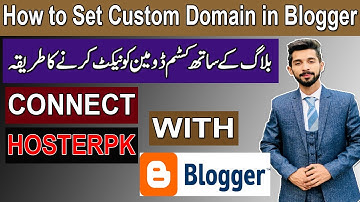 How to Connect Hosterpk Domain to Blogger || Connect Hosterpk Domain with Blogger | Cloudflare