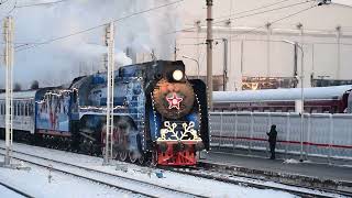 Отправление поезда деда мороза из Нижнего Новгорода