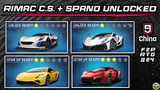 Asphalt 9 China | Concept S & Spano unlocked | F2P RTG #24