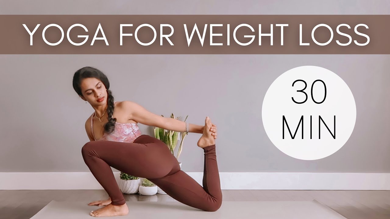 30 min Yoga for Weight Loss, Fat Burning Workout