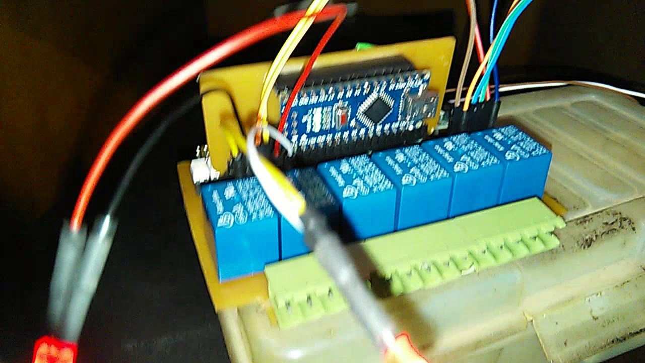 Micro PLC cu Arduino nano