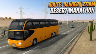 Extreme Desert Bus Driving | Route: Danger | Bus Simulator Challenge!  screenshot 5