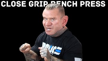 LEE PRIEST: Close Grip Bench Press Tricks