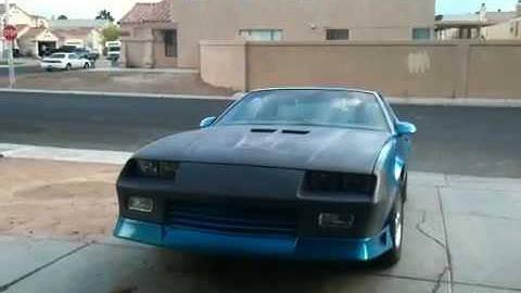 92 Camaro open headers