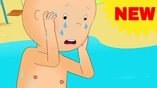 NEW! CAILLOU GOES TO THE BEACH | Cartoons for kids | Funny Animated
